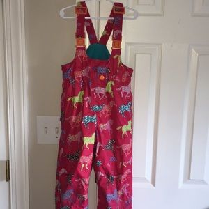 Garnet Hill Kids snow pants!